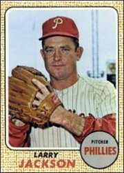 1968 Topps Baseball Cards      081      Larry Jackson